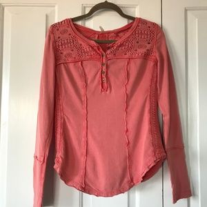 Free People Long Sleeve Shirt